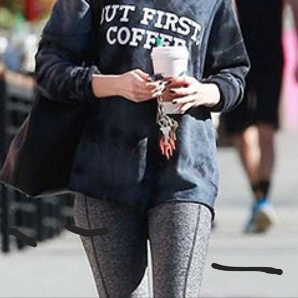 Tyler Jacobs "But Coffee First" sweatshirt - Picture 6 of 7